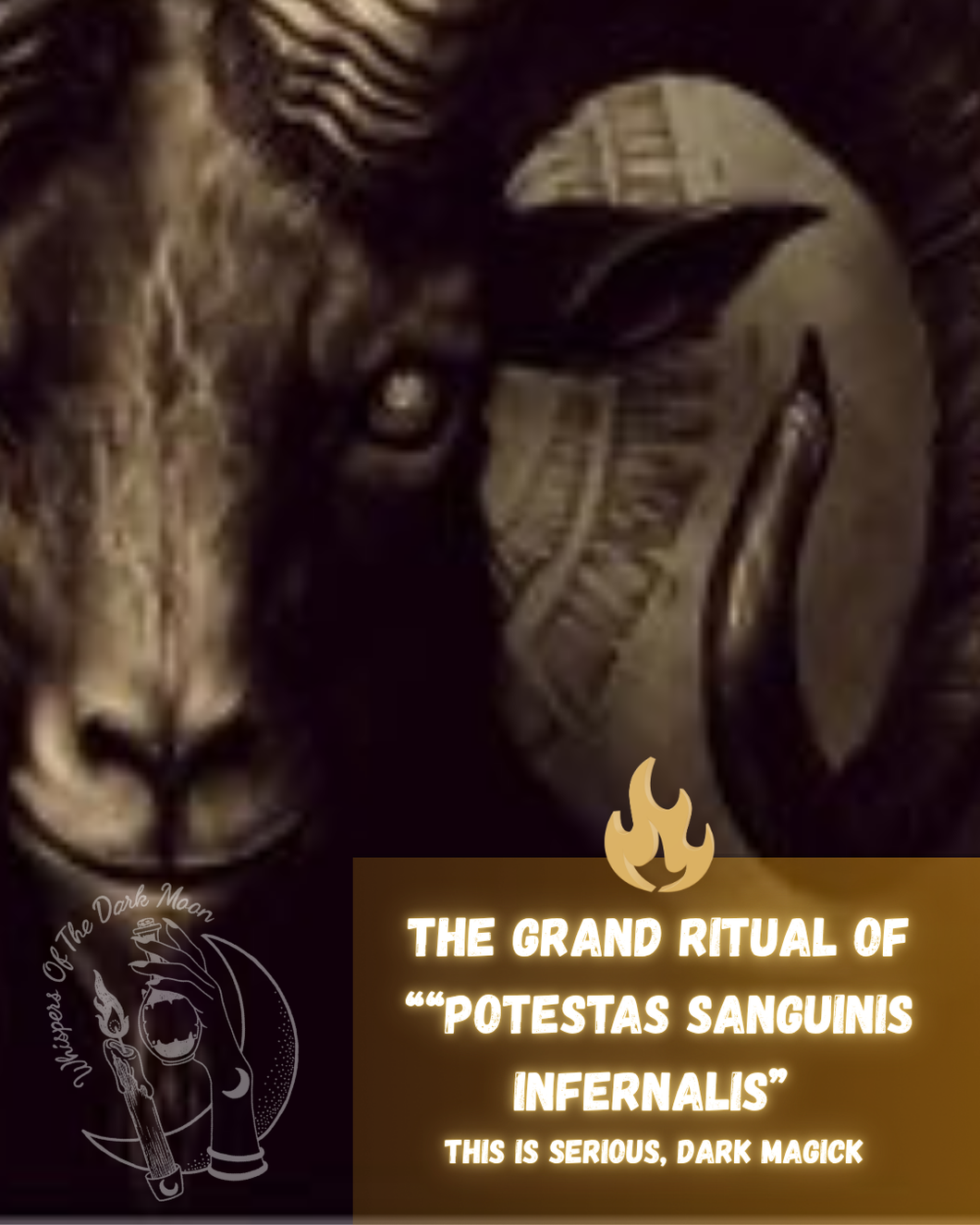 The Grand Ritual “The Infernal Power of Blood”