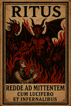Load image into Gallery viewer, “Redde ad mittentem cum Lucifero et Infernālibus” The Ritual of - Return to Sender with Lucifer and the Infernal Ones