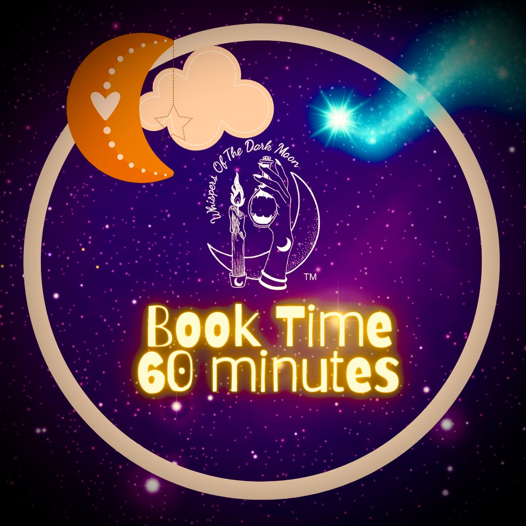 “Book Time 60 Min” Reading, Consult or whatever